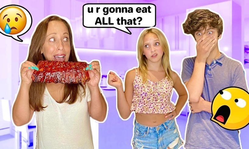 Being MEAN to My MOM to see how my BROTHER REACTS! | Lilly K *Prank*