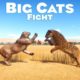 Big Cats Category Fight in Planet Zoo - PLANET ZOO | Planet Zoo Animal Fights