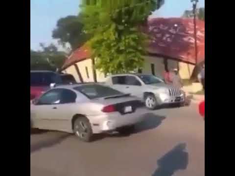 Car ? hood fight