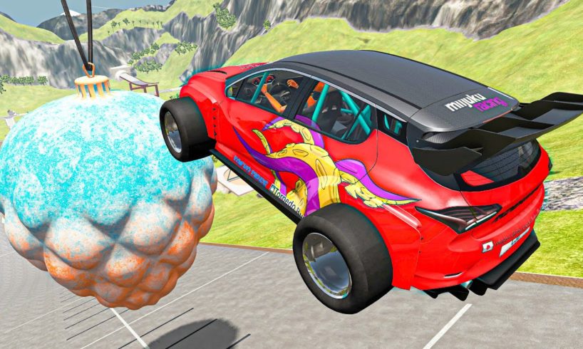 Crazy Vehicles Huge Jumps #78 BeamNG Drive Fun Madness - Random Cars Crashes Compilation