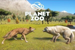 Dog Battle in Planet Zoo | Planet Zoo Animal Fights | Included Hyena, Wolf, Dingo, Wild Dog