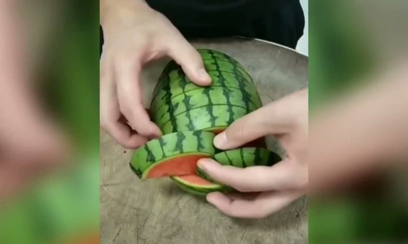 Fastest Workers||Amazing Fruit Cutting Skills||People Are Awesome||Compilation