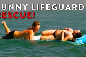 Funny rescue by Bondi lifeguard #shorts