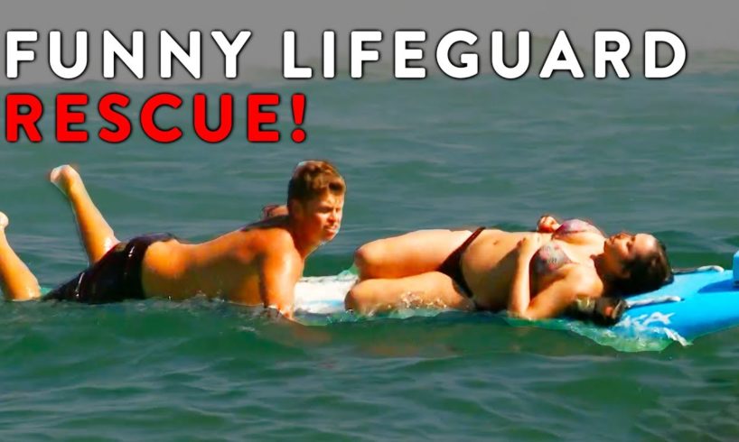 Funny rescue by Bondi lifeguard #shorts