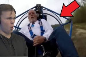 GRANDPA TRIES TO FLY! - near death compilation