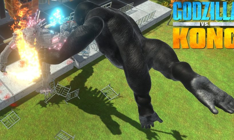 Godzilla VS Kong 2021 Ending Fight Scene - Animal Revolt Battle Simulator