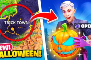 HALLOWEEN'S COME *EARLY*! (Fortnite Trick or Treat Town)