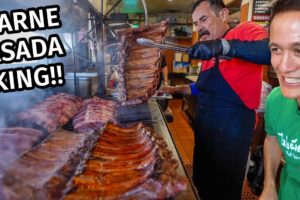 Mexican Street Food - CARNE ASADA KING!! ? Mexican Steak, Ribs, and Quesadillas!!