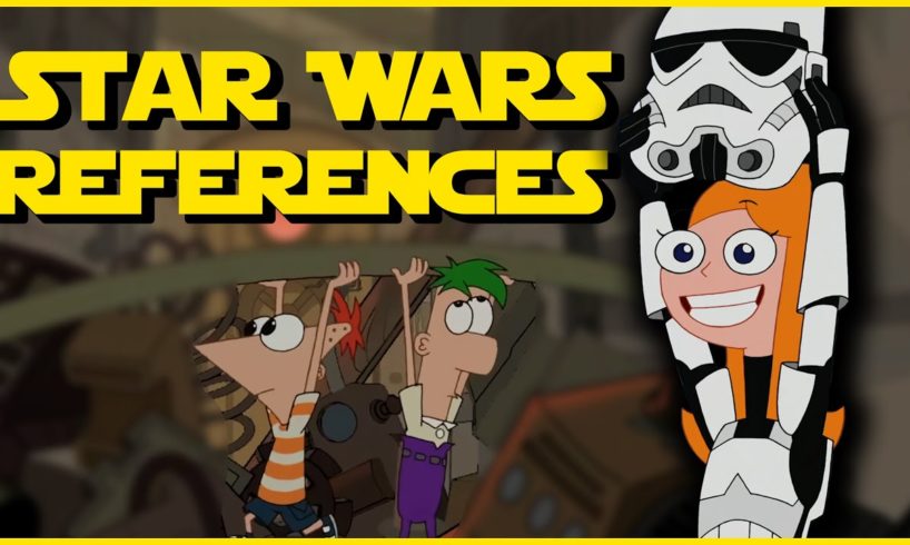 STAR WARS References In PHINEAS AND FERB (Compilation)