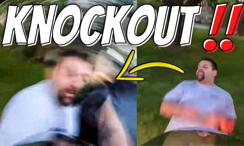 STREET FIGHTS CAUGHT ON BIKERS CAMERA | PUBLIC FIGHTS - HOOD FIGHTS 2021