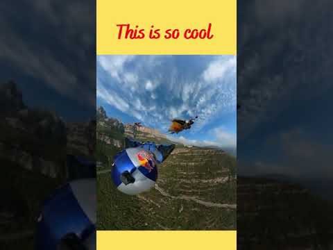 This is so cool, People are amazing, wingsuit flying, cool to watch, #shorts