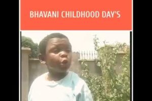??bhavani child hood fight funny moment??