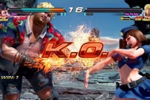 fighting some guys in the hood tekken 7 Anna vs Lar Bob 092421