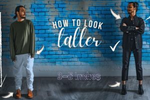 10 Ways to Look Taller and Slimmer 🔥 You R' Awesome | qazee