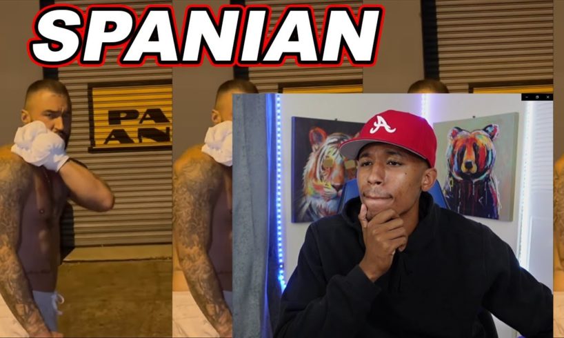 *AMERICAN REACTS* (Spanian) How To Win A Knife Fight *Hood Logic*