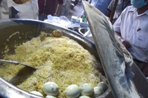 Best Chicken Biryani with Egg @ 90 rs & Mutton @ 120 rs - Yarana Biryani -  Kolkata Street Food