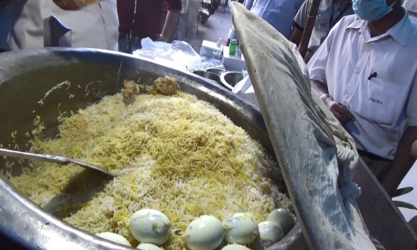 Best Chicken Biryani with Egg @ 90 rs & Mutton @ 120 rs - Yarana Biryani -  Kolkata Street Food