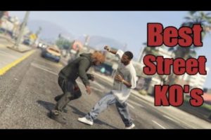 Best Street Knockouts and Hood Fights Compilation| GTA 5 Ep.36