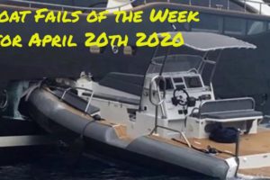 Boat fails of the week for April 20 2020 - Brought to you by Haulover Inlet