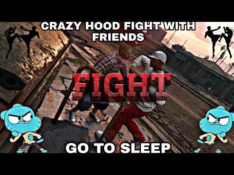 CRAZY GTAONLINE HOOD FIGHTS (JUMP SEASON) WITH FRIENDS