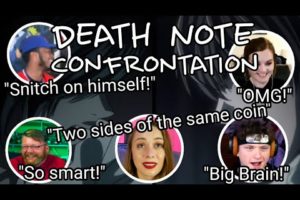 Death Note Confrontation Scene | Reaction Compilation (I am Justice) (Kira vs L)