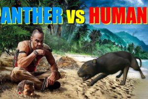 Far Cry 3 Animal Fights - Black Panther vs Human Battles