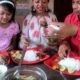 Hilsa Vapa & Ilish Macher Matha Diea Kachur Shak | Just Awesome Eating Show