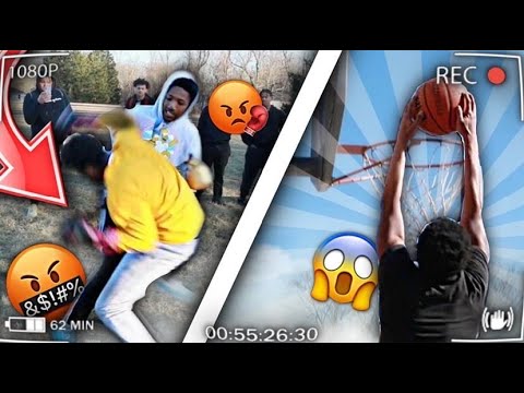 I HOSTED A BASKETBALL TOURNAMENT IN THE HOOD (FIGHT BROKE OUT😳)
