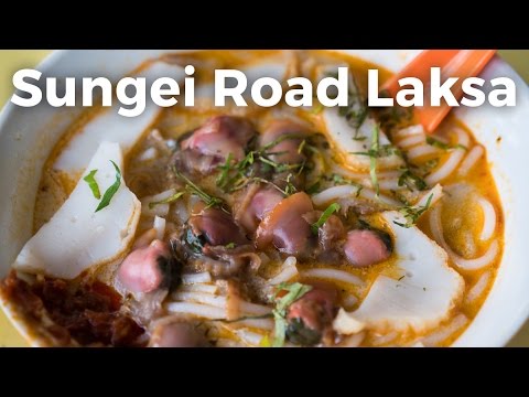 Legendary Sungei Road Laksa in Singapore