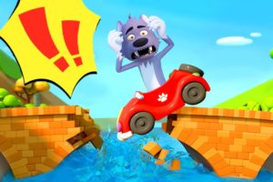 Monster Truck Rescues London Bridge | Vehicle for Kids | Kids Songs | Kids Cartoon | BabyBus