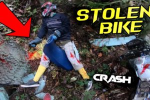 NEAR DEATH CAPTURED BY GOPRO - Motorcycle Gets Stolen! 2021