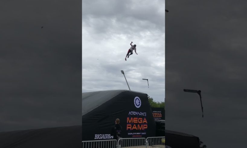 NEAR DEATH Mega Ramp Fail