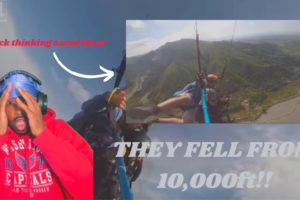PARACHUTING GONE WRONG!! | NEAR DEATH EXPERIENCE CAUGHT ON CAMERA | FAILDEPARTMENT | (REACTION)
