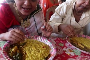 Share Khichuri Bhog with Our Dad  | Durga Pujo Nabami Special Vlog