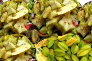 Star Fruit Of India - Awesome Star Fruit (Carambola/Kamranga) Chaat  - Bengali Street Food Kolkata