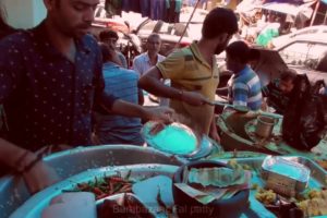 Super Place to Eat Rice Thali | Only 30 rs Plate | Kolkata Bara Bazar Fall Patti