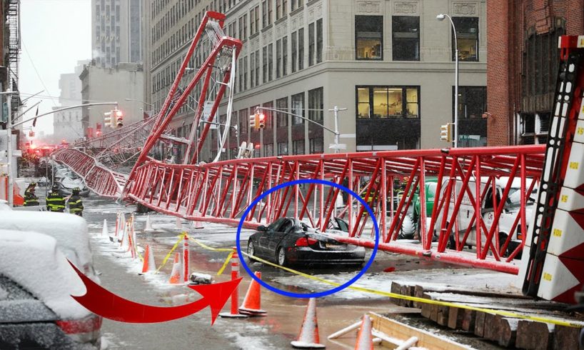 TOP 10 DANGEROUS IDIOTS Operating Cranes Fails Compilation