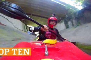 TOP TEN: Kayaking, Skimboarding & Trick Shots! | PEOPLE ARE AWESOME 2017