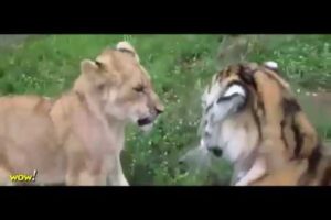 Top 10 Craziest Animal Fights Lion vs Tiger vs Bear   Wild Animal Attacks