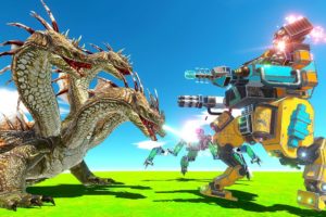 WAR Robots Fight Upgraded HYDRA - Animal Revolt Battle Simulator