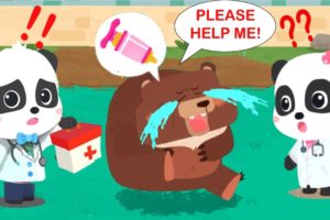 Baby Panda Animal Doctor - Rescue Animals and Give Them Treatment - Care for Animals - Babybus Games