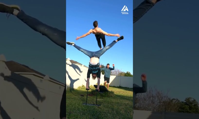 Backflips Off SeeSaws! | People Are Awesome