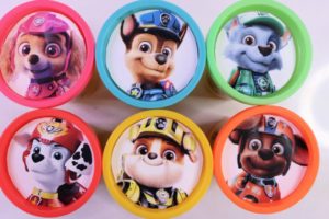 Best Paw Patrol  The Movie Playdoh Color Learning Videos with Chase & Skye