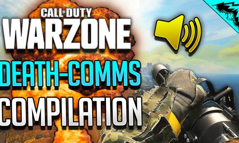 Best Warzone Death Comms Compilation! (Funny Voice Chat Moments)