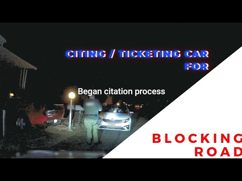 Citing / Ticketing Car for Fire Lane Violation & blocking in home October EP 3