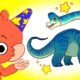 Club Baboo | Brachiosaurus rescues baby Triceratops | Dinosaur Cartoons for Kids