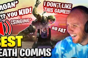 DEATH COMM RAGE COMPILATION!! WARZONE FUNNY VOICE CHAT MOMENTS!