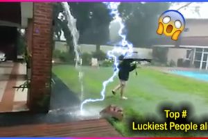 Extremely Lucky People Caught on Camera #2