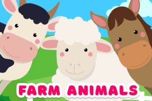 Farm Animals Names & Sounds - Farm animals for kids