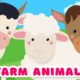 Farm Animals Names & Sounds - Farm animals for kids